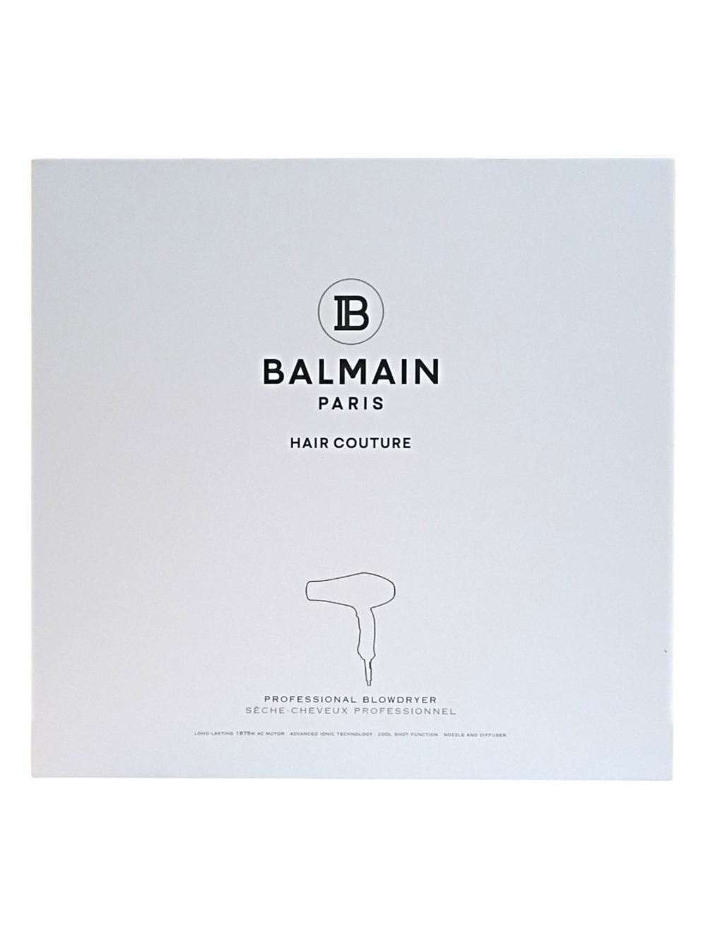 Balmain Paris Hair Couture Professional Blowdryer Set NIB Luxury Salon Tool - Picture 7 of 7